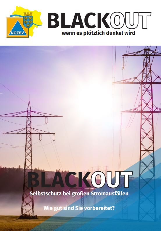 Cover der Broschüre "Blackout"