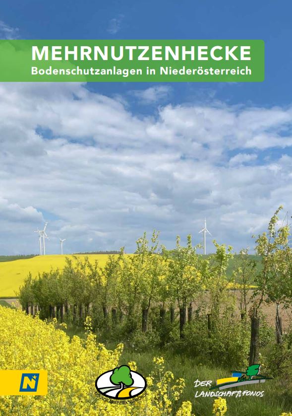 Cover der Broschüre: Mehrnutzenhecke