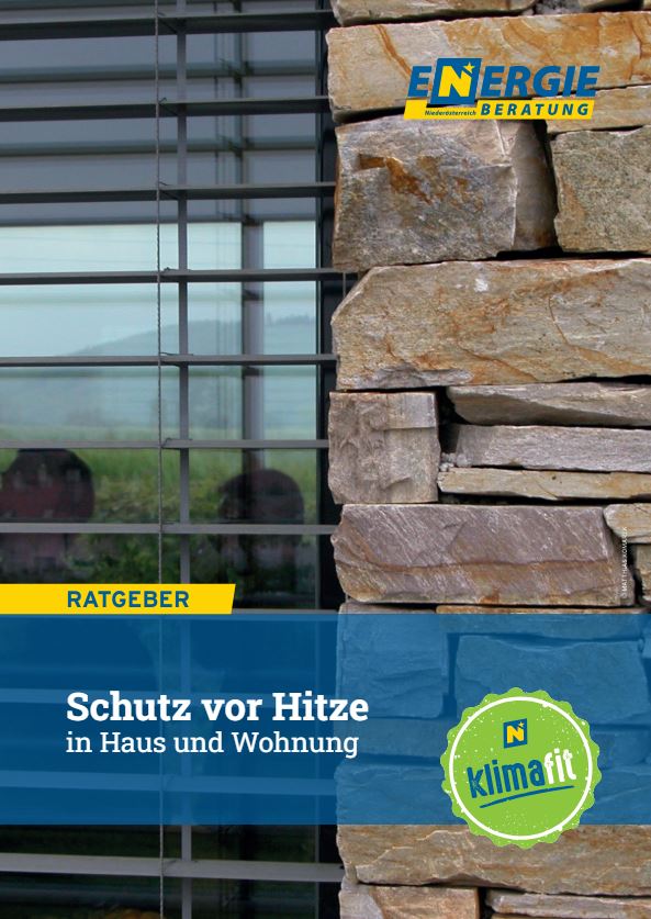 Cover des Ratgeber der eNu "Ratgeber sommerliche Überhitzung"